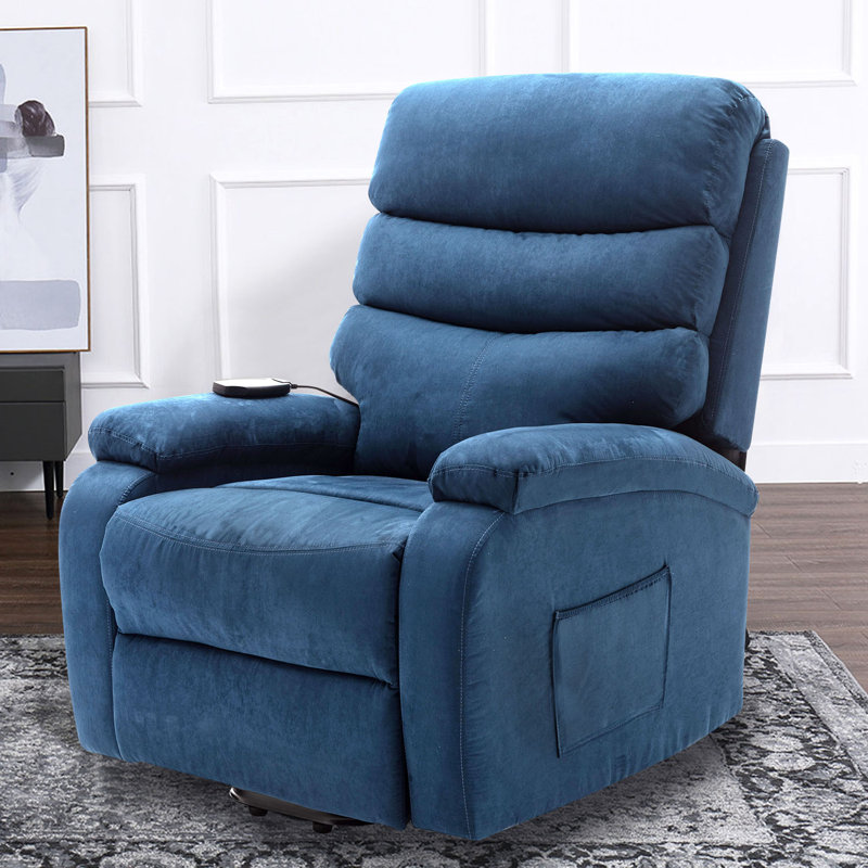 Latitude Run® Power Reclining Heated Massage Chair & Reviews Wayfair